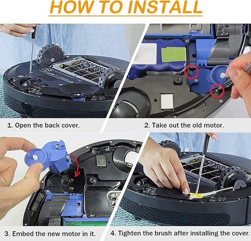 Coodss الجانب فرشاة استبدال وحدة المحرك ل iRobot Roomba 500 600 700 800 560 570 650 78 900 860 870 880 890 960 980 مكنسة كهربائية in Kuwait