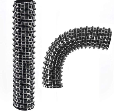 KTWT خرطوم فوهة سفلي بمحرك مقاس 6 بوصة × 1.25 بوصة معرف لصاروخ القرش HV300 HV302 HV321 مكنسة كهربائية سوداء (عبوتان) in Kuwait