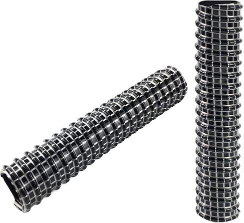 KTWT خرطوم فوهة سفلي بمحرك مقاس 6 بوصة × 1.25 بوصة معرف لصاروخ القرش HV300 HV302 HV321 مكنسة كهربائية سوداء (عبوتان) in Kuwait