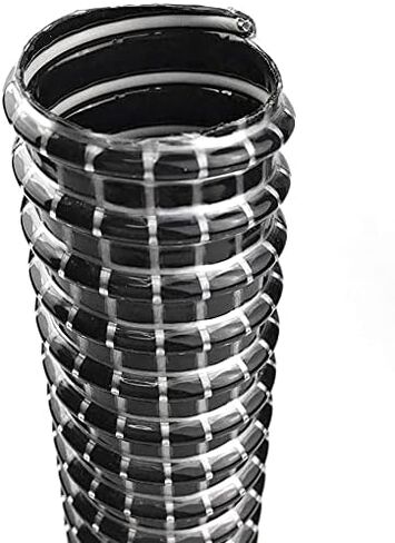 KTWT خرطوم فوهة سفلي بمحرك مقاس 6 بوصة × 1.25 بوصة معرف لصاروخ القرش HV300 HV302 HV321 مكنسة كهربائية سوداء (عبوتان) in Kuwait