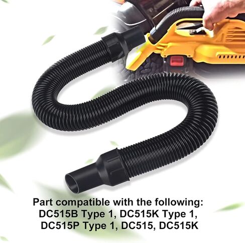 Haiouus 5140027-25 Replacement Vacuum Hose Compatible With DeWalt Air compressor, Fits DC515B Type 1, DC515K Type 1, DC515P Type 1,DC515, DC515K Models in Saudi Arabia