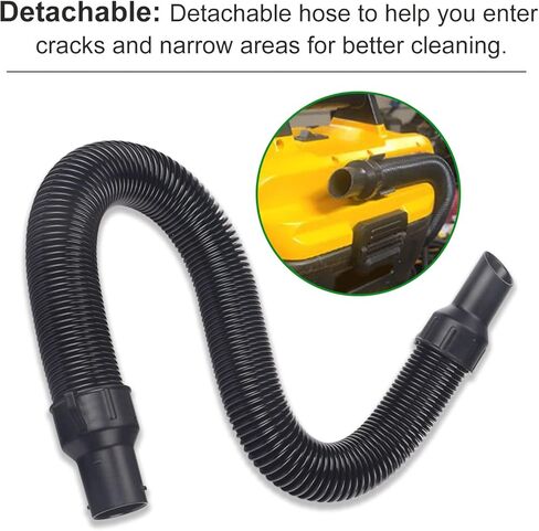 Haiouus 5140027-25 Replacement Vacuum Hose Compatible With DeWalt Air compressor, Fits DC515B Type 1, DC515K Type 1, DC515P Type 1,DC515, DC515K Models in Saudi Arabia