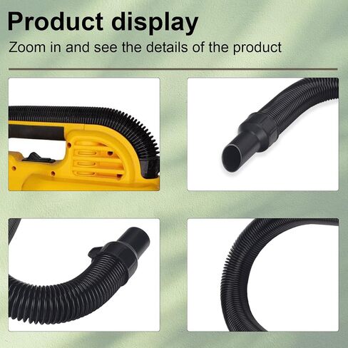 Haiouus 5140027-25 Replacement Vacuum Hose Compatible With DeWalt Air compressor, Fits DC515B Type 1, DC515K Type 1, DC515P Type 1,DC515, DC515K Models in Saudi Arabia