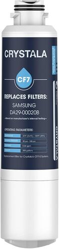 Crystala DA29-00020B Water Filter Replacement, NSF 42 Certified Compatible Samsung Filter DA29, HAF CIN EXP Water Filter, DA97-08006A Water Filter Samsung Water Filter Replacement (1 Pack) in Kuwait