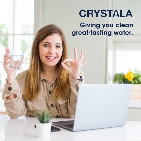 Crystala DA29-00020B Water Filter Replacement, NSF 42 Certified Compatible Samsung Filter DA29, HAF CIN EXP Water Filter, DA97-08006A Water Filter Samsung Water Filter Replacement (1 Pack) in Kuwait