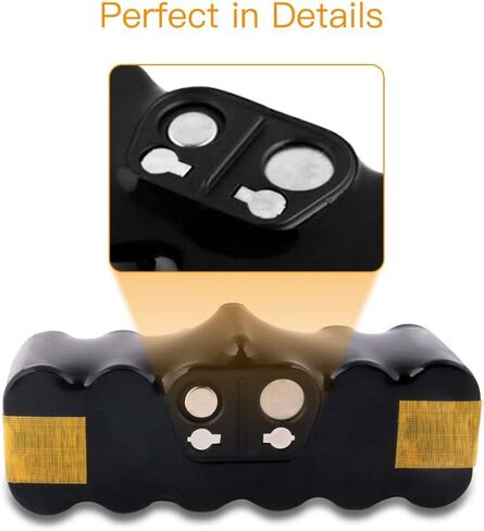 TATTU 4500mAh XLife بطارية بديلة ممتدة العمر لـ iRobot Roomba R3 500 600 700 800 900 Series 530 531 532 535 536 540 550 552 560 562 570 580 595 620 630 650 660 760 770 780 790 870 880 980 in Kuwait