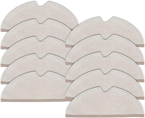 NB 10 قطع استبدال ستوكات كامل قابل للغسل التطهير وسادات ممسحة قماش الخرق متوافق ل XiaoMi Roborock S5 Max S6 Pure S6 MaxV S5 S51 S50 S55 Xiaowa E25 E35 أجزاء مكنسة كهربائية in Kuwait