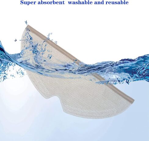 NB 10 قطع استبدال ستوكات كامل قابل للغسل التطهير وسادات ممسحة قماش الخرق متوافق ل XiaoMi Roborock S5 Max S6 Pure S6 MaxV S5 S51 S50 S55 Xiaowa E25 E35 أجزاء مكنسة كهربائية in Kuwait