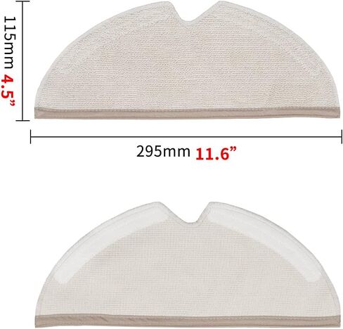 NB 10 قطع استبدال ستوكات كامل قابل للغسل التطهير وسادات ممسحة قماش الخرق متوافق ل XiaoMi Roborock S5 Max S6 Pure S6 MaxV S5 S51 S50 S55 Xiaowa E25 E35 أجزاء مكنسة كهربائية in Kuwait