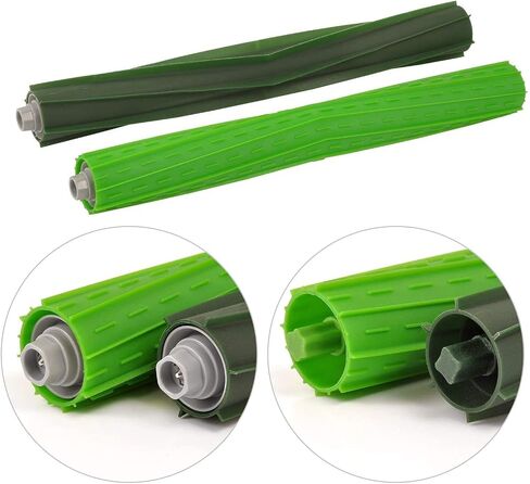 ILOSCIE Replacement Parts Kit for Roomba i7 i7+ i6+ i3+ Plus Vacuum,2 Set Multi-Surface Rubber Brushes & 10 High-Efficiency HEPA Filters & 10 Edge-Sweeping Side Brushes & 6 Dirt Disposal Bags in Saudi Arabia