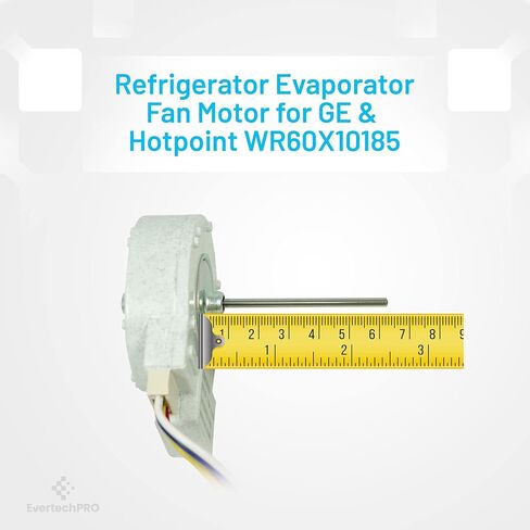EvertechPRO ثلاجة المبخر مروحة المحرك لاستبدال GE WR60X10185 WR60X10154 WR60X10043 1170107 197D2039P007 in Saudi Arabia