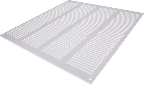 أنظمة التهوية باللون البني مقاس 16 بوصة × 16 بوصة غطاء فتحة تهوية معدنية لشبكة إرجاع الهواء مع شاشة مدمجة للحماية من الآفات وغطاء فتحة تهوية HVAC لتحسين المنزل وغطاء قناة تهوية 400 × 400 مم in Kuwait