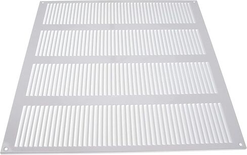 أنظمة التهوية باللون البني مقاس 16 بوصة × 16 بوصة غطاء فتحة تهوية معدنية لشبكة إرجاع الهواء مع شاشة مدمجة للحماية من الآفات وغطاء فتحة تهوية HVAC لتحسين المنزل وغطاء قناة تهوية 400 × 400 مم in Kuwait