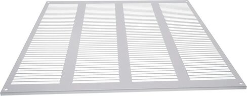 أنظمة التهوية باللون البني مقاس 16 بوصة × 16 بوصة غطاء فتحة تهوية معدنية لشبكة إرجاع الهواء مع شاشة مدمجة للحماية من الآفات وغطاء فتحة تهوية HVAC لتحسين المنزل وغطاء قناة تهوية 400 × 400 مم in Kuwait