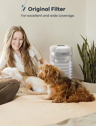 WELOV P100/P100 Pro Air Purifier Toxin Absorber Filter, 3-in-1 H13 True HEPA and High-Efficiency Activated Carbon Filter for Formaldehyde, Toxins, Wildfire Smoke, Kitchen Odors in Saudi Arabia