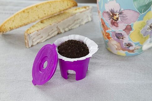 Perfect Pod Café Filter Paper Liners for Reusable K-Cup Coffee Pods, 100 Ct | 100% Biodegradable Paper, Fits Most Refillable Coffee Pods, Traps Sediment and Oils for Smoother Coffee and Easy Cleanup in Kuwait
