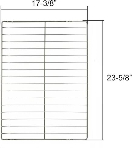 Oven Rack WB48T10095 for GE, Hotpoint Kenmore Ovens WB48K0001 WB48K4 WB48K5019 AP5665850 PS249547 (2Pack) in Saudi Arabia