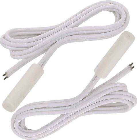 (2 قطعة) مستشعر درجة حرارة الثلاجة WR55X10025 مناسب لثلاجة Hotpoint يستبدل 914093 AP3185407 PS304103 WR50X10027 in Kuwait