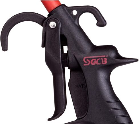 SGCB Pro Air Pressure Blow Gun Adjustable Air Flow High Power 230 Max PSI Air Nozzle Blow Gun Trigger Angle Ben Jet Nozzle Rubber Tip 1/4" Air Inlet Adapt To Air Compressor For Car Clean Care Detail in Saudi Arabia