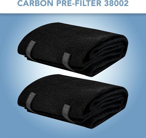 CFS – Pack of 1, Premium Cut-to-Fit Activated Carbon Pre-Filter Pad Compatible with 38002 Models – Fresh & Filtered Air for Indoor and Home – Charcoal Air Filter Sheet – 16" x 48" – Black in Saudi Arabia