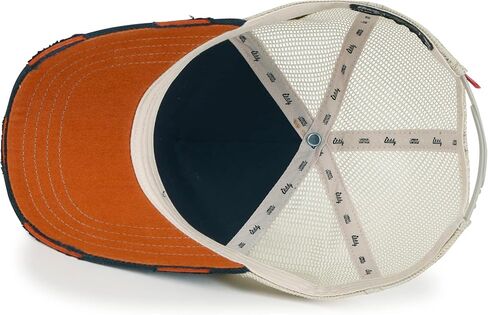 ililily Premium Road Trip Vintage Distressed Snapback Trucker Hat Baseball Cap in Kuwait