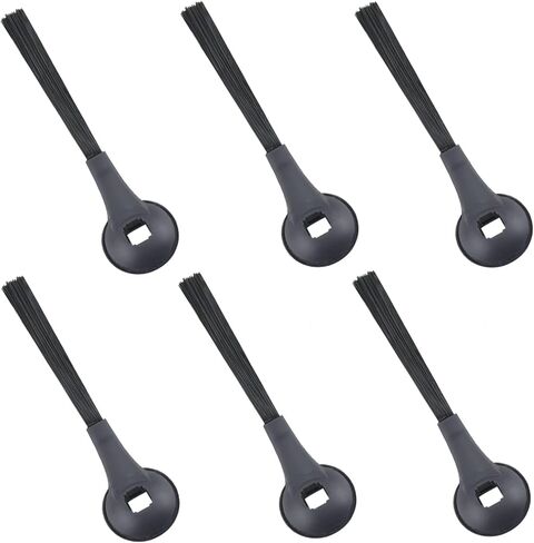 فرشاة جانبية بديلة تناسب القرش AV2501S، AV2501AE، RV2502AE، RV2520AOUS، AV2510AOUS AI Robotic Vacuum، قطع غيار مكنسة Shark Robot الكهربائية، ملحقات القرش، حزمة من 6 in Kuwait