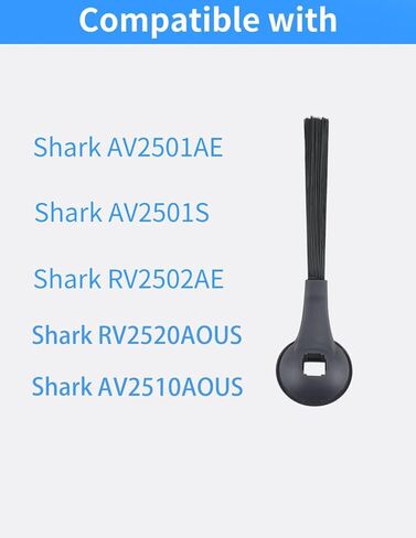 فرشاة جانبية بديلة تناسب القرش AV2501S، AV2501AE، RV2502AE، RV2520AOUS، AV2510AOUS AI Robotic Vacuum، قطع غيار مكنسة Shark Robot الكهربائية، ملحقات القرش، حزمة من 6 in Kuwait