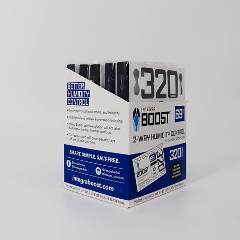 Integra Boost RH 2-Way Humidity Control, 69 Percent, 320 Gram (Pack of 5) in Saudi Arabia