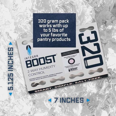 Integra Boost RH 2-Way Humidity Control, 69 Percent, 320 Gram (Pack of 5) in Saudi Arabia