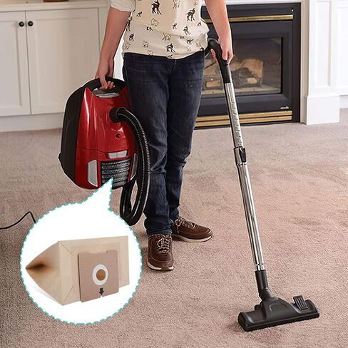 KEEPOW 18 PCS Dust Bags Compatible with Bissell Zing Canister Models, Replacement Bags Compare to Part Number 2138425 in Kuwait