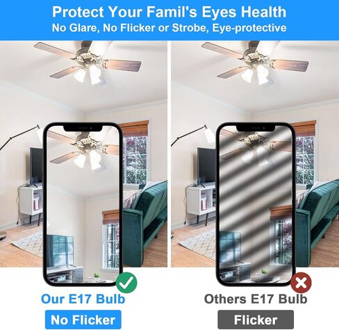 TAIYALOO LED Microwave Light Bulbs Under Hood 60W Equivalent, E17 LED Bulb Dimmable for Range Hood, Refrigerator, 7W 630 Lumens, LED Appliance Light Bulb Over Stove, Daylight White 6000K, 2 Pack in Kuwait