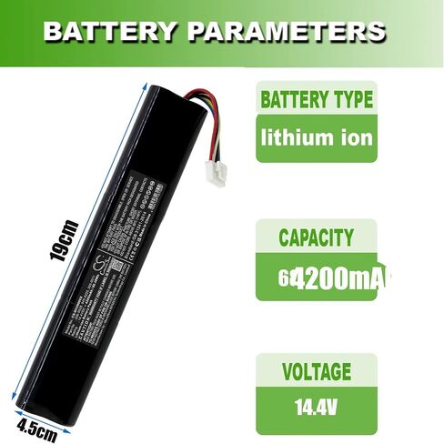 CS Cameron Sino 945-0225 Replacement Battery for Neato Botvac Connected, Botvac Connected D3, D5, D6, Botvac D3+,D4 Botvac D7 Connected, in Saudi Arabia