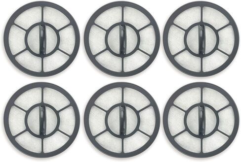 Fette Filter - Exhaust Vacuum Filter Compatible with Eureka AirSpeed EF-7 Models AS3001A, AS3008A, AS3011A, AS3030A, AS3033A. Compare to Part # 091541 (6-Pack) in Saudi Arabia