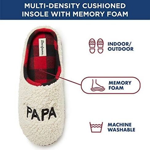 Dearfoams Men's Papa Bear 2021 Retired Colors in Saudi Arabia