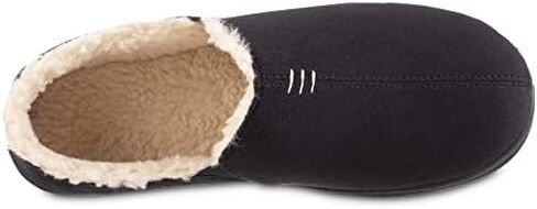 isotoner Men's Recycled Microsuede Nigel Eco Slippers with Advanced Memory Foam and Berber Lining in Saudi Arabia