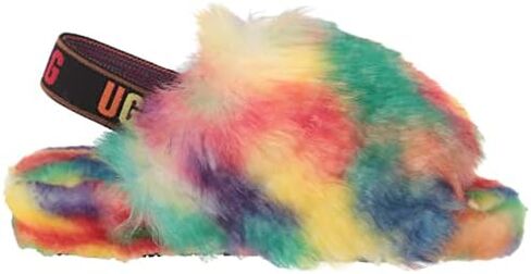 UGG All Gender Adult Fluff Yeah Pride Slipper in Saudi Arabia