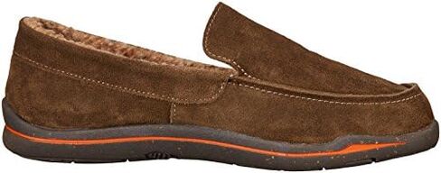 Acorn Men's Ellsworth Moc Slippers with Suede Upper and Berber Lining in Saudi Arabia