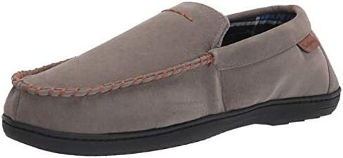 Dearfoams Men's Jason Microsuede Moccasin Slipper in Saudi Arabia