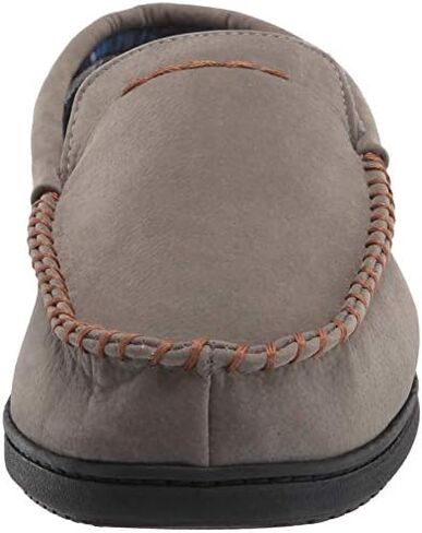 Dearfoams Men's Jason Microsuede Moccasin Slipper in Saudi Arabia