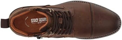 STACY ADAMS Men's Osiris Cap Toe Lace Up Boot Fashion in Saudi Arabia