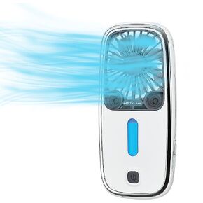 Arctic Air Pocket Small Portable Fan, Powerful, Personal Air Cooler with 3 Adjustable Speeds, 12-Hour Battery Life, Hand Fan for Indoor and Outdoor Use in Saudi Arabia