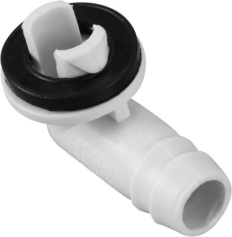 Spacesea Conditioner Ac Drain Hose Connector Elbow Fitting with Rubber Ring for Mini-Split Units and Window Ac Unit 3/5 Inch(15Mm) in Saudi Arabia