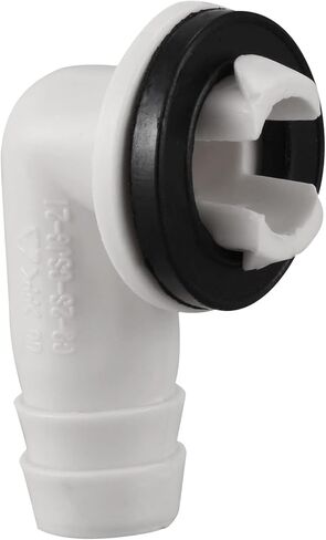 Spacesea Conditioner Ac Drain Hose Connector Elbow Fitting with Rubber Ring for Mini-Split Units and Window Ac Unit 3/5 Inch(15Mm) in Saudi Arabia