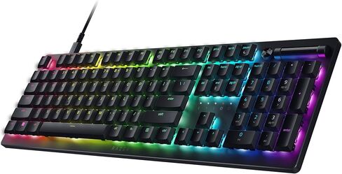 Razer DeathStalker V2 Pro Wireless Gaming Keyboard: Low-Profile Optical Switches - Clicky Purple - HyperSpeed Wireless & Bluetooth 5.0 - Up to 200 Hrs - Ultra-Durable Coated Keycaps - Chroma RGB in Saudi Arabia