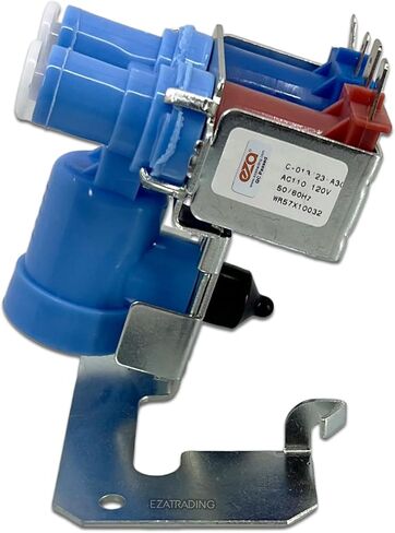 صمام مياه الثلاجة WR57X10032 WR57X33326 لثلاجات GE - يستبدل WR57X10064، WR57X10040، WR57X10051، AP3192626، AP3672839، PS901314-1 سنة الضمان in Kuwait