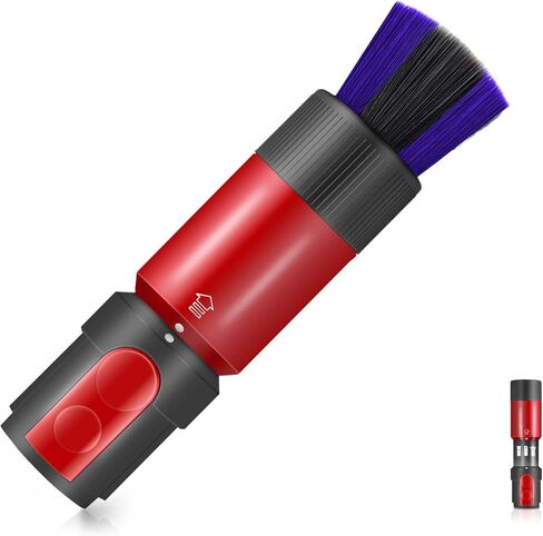 فرشاة غبار لا تترك اثر لمكنسة دايسون اوتسايز / V7 / V8 / V10 / V11 / V15، راس فرشاة غبار ناعمة ذاتية التنظيف لقطع غيار مكنسة دايسون in Kuwait