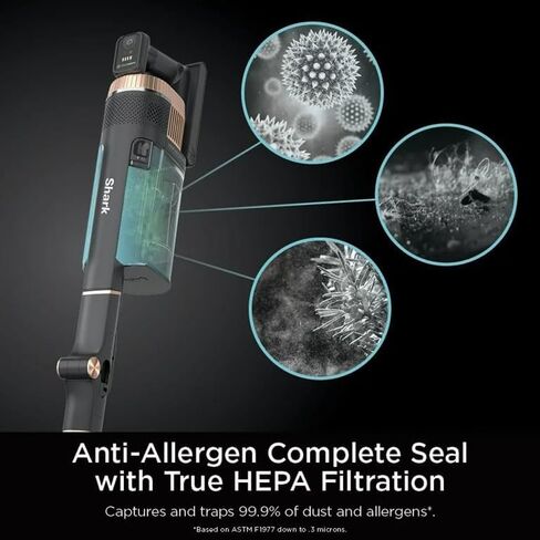 مكنسة Shark Stratos اللاسلكية المزودة بتقنية Clean Sense IQ وDuoClean PowerFins HairPro- MultiFLEX- IZ840H (متجددة) مع ضمان معزز لمدة 3 سنوات in Kuwait