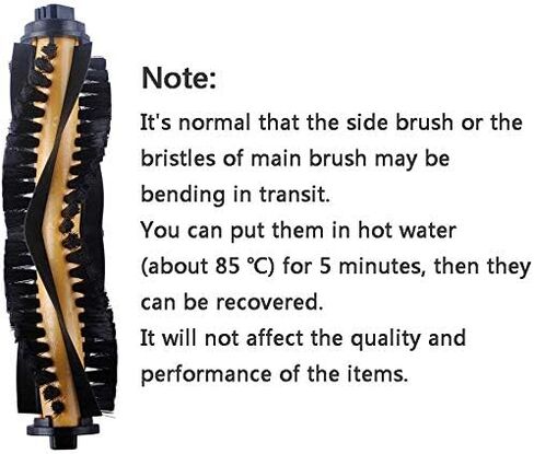 DLD Accessories for Deebot N79 N79S DN620 DN621 DN622 Robot Vacuum Cleaner Replacement Parts (Set 2) in Kuwait