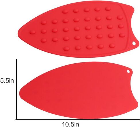 Multipurpose Silicone Iron Rest Pad for Ironing Board Hot Resistant Mat,Silicone Heat Resistant Iron Rest Pad (Black) in Kuwait