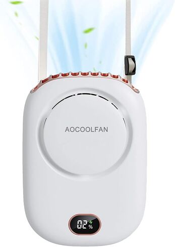 Portable Neck Fan, Handheld Mini Fan Small Personal Fan, Hand Held Fan USB Rechargeable Eyelash Fan for Kids Girls Boys Woman Man Home Outdoor Travel (Black) in Saudi Arabia